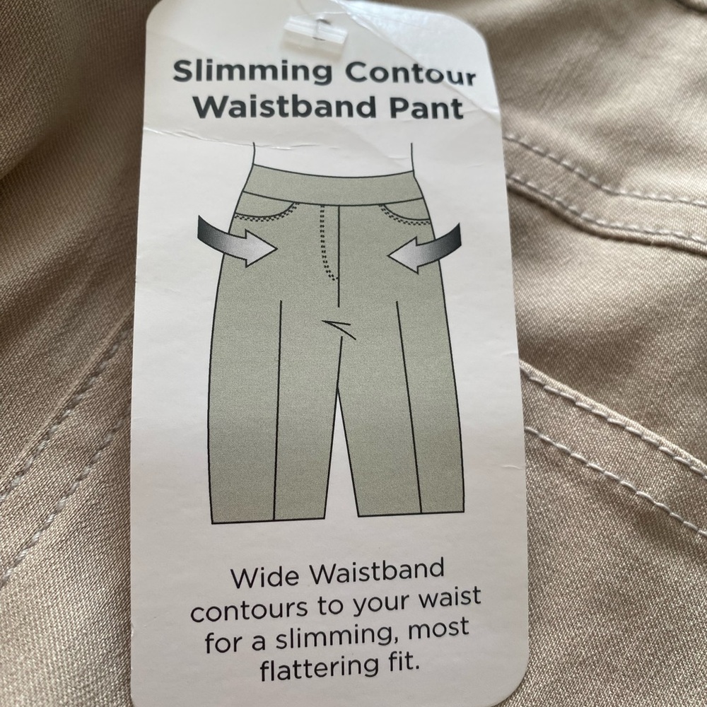 Rubi Rd pull on plus size stretchy pants - Picture 3 of 9